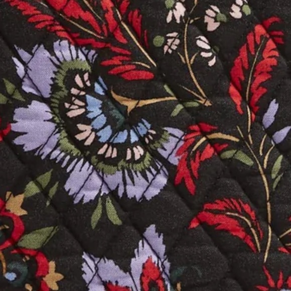 New Vera Bradley Essential Small Backpack Purse Venetian Paisley Pattern Cotton